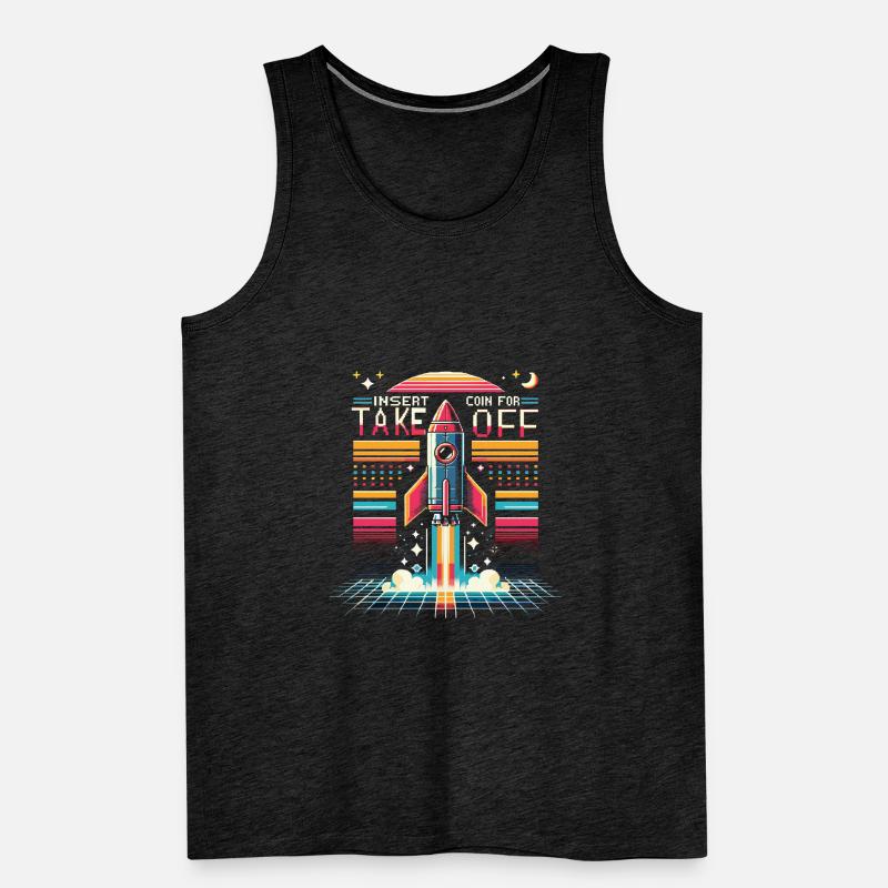 Rocket Men's Premium Organic Tank Top