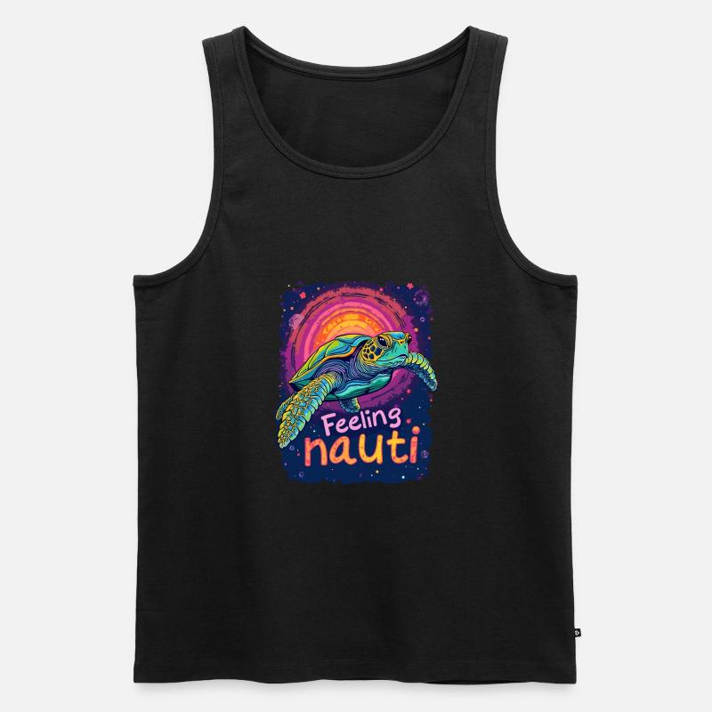 Kreuzfahrt - Männer Premium Bio Tank Top - Schwarz