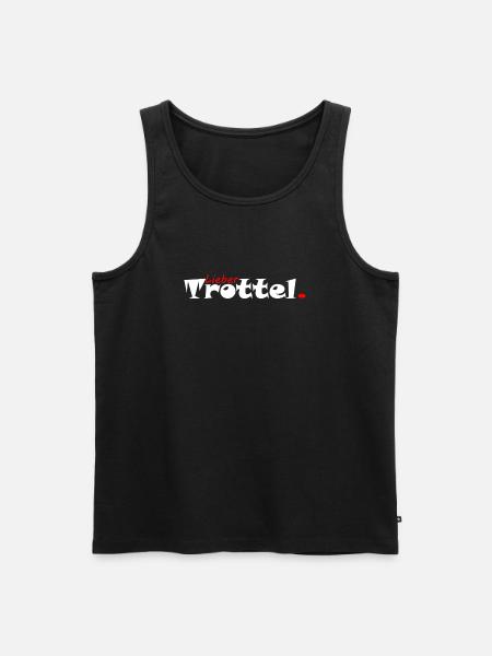 Dear Idiot Clumsy - Men's Premium Organic Tank Top - black