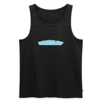 Job Betriebswirt - Männer Premium Bio Tank Top - Schwarz - Vorne - Michal (187cm)