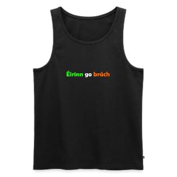 Eirin go brach - Männer Premium Bio Tank Top - Schwarz - Vorne - Michal (187cm)