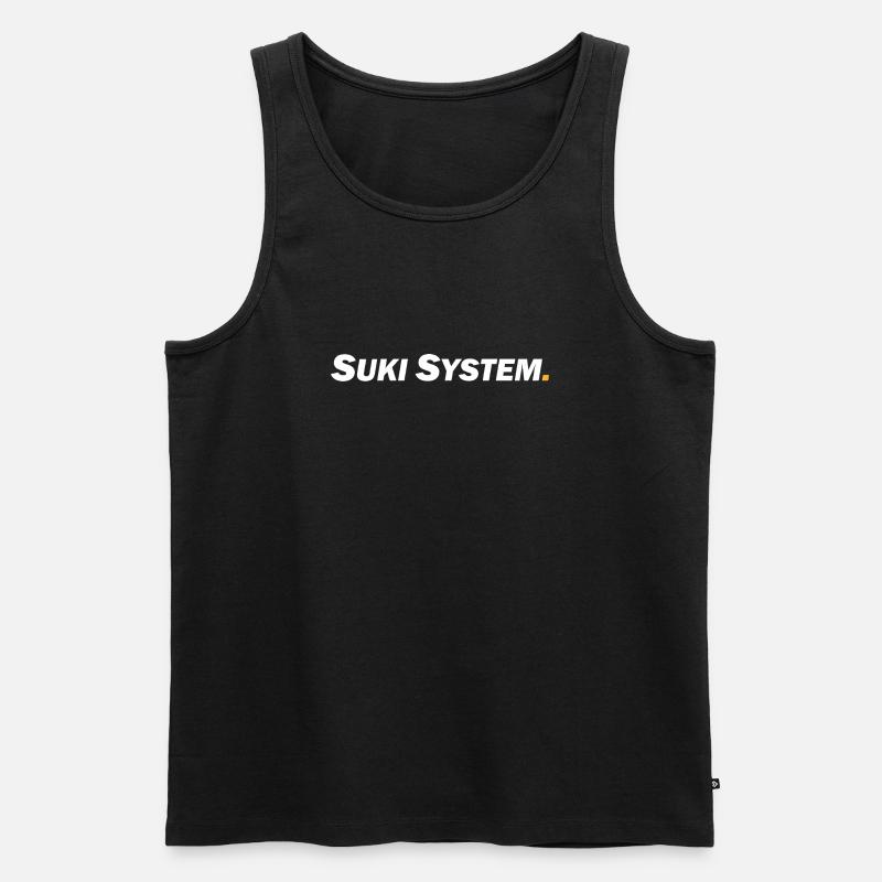 Suki System - Männer Premium Bio Tank Top - Schwarz