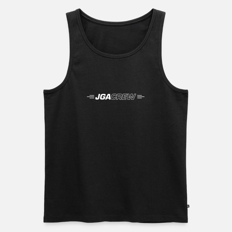 Jga Crew Junggesellenabschied - Männer Premium Bio Tank Top - Schwarz