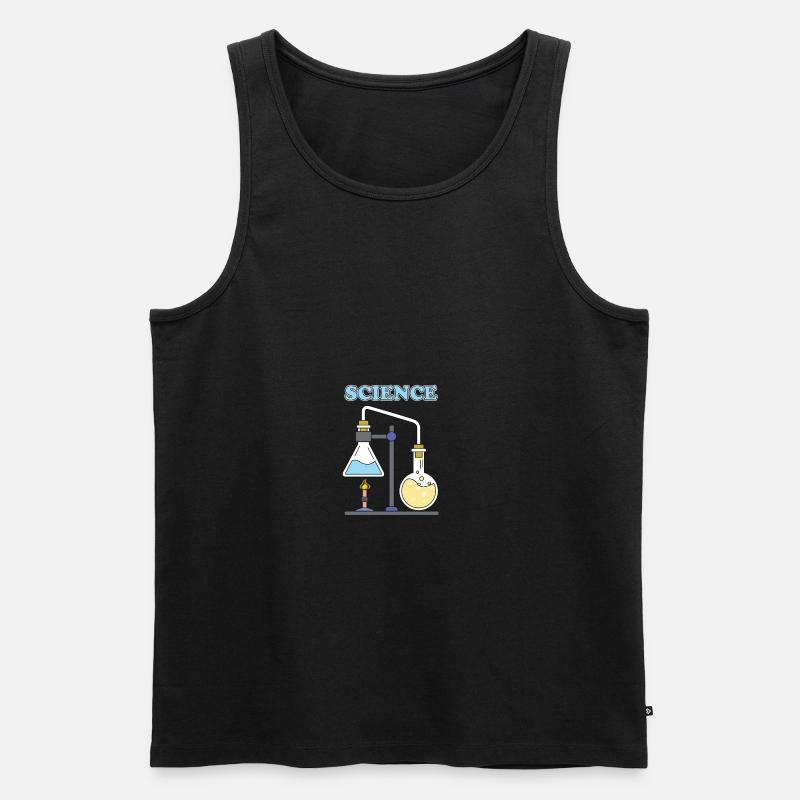 Stand back i am going to try Science - Men's Premium Organic Tank Top - black