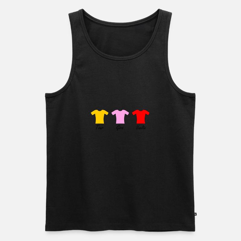 Tour Giro Vuelta - Männer Premium Bio Tank Top - undefined