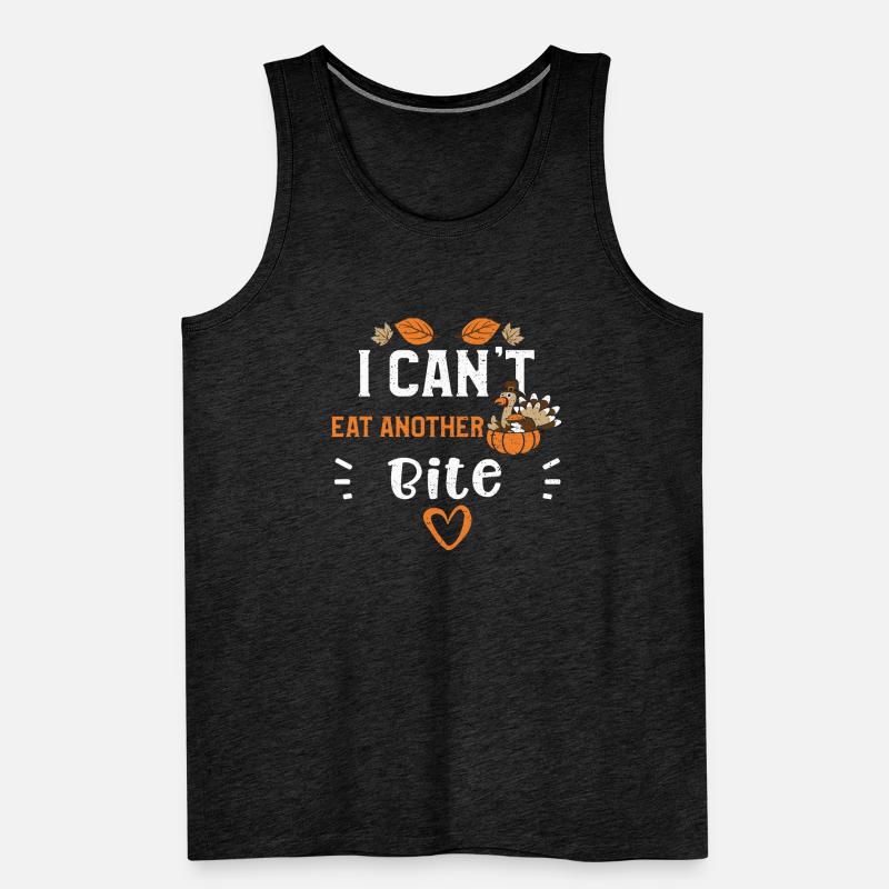 I Can't Eat Another Bite Männer Premium Bio Tank Top