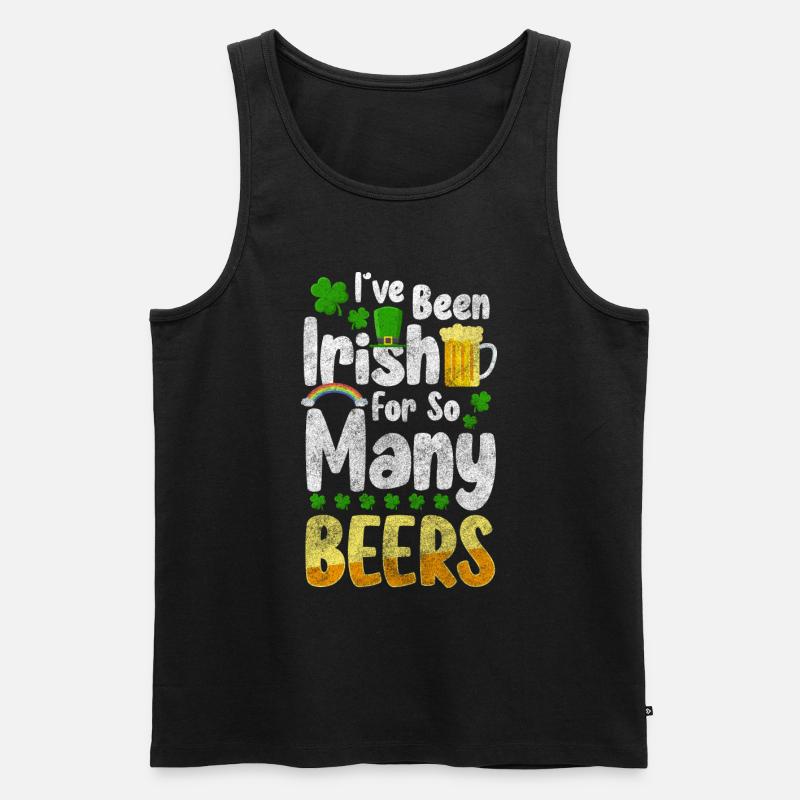 Pub Drinking Excursion Alcohol - Men's Premium Organic Tank Top - black