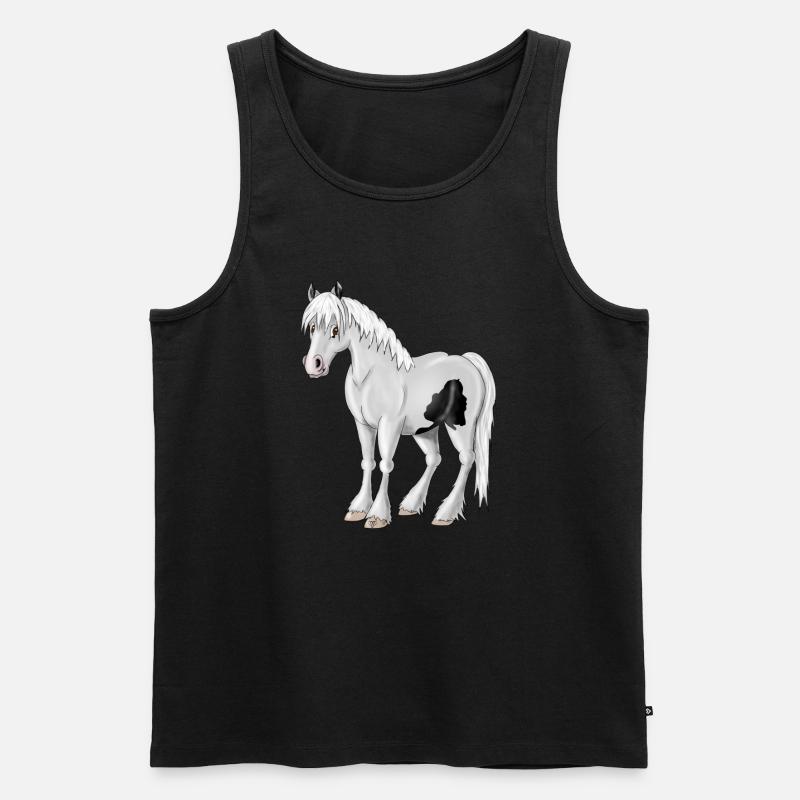 Trinker - Männer Premium Bio Tank Top - Schwarz