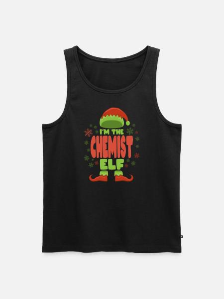 Chemist Christmas Elf - Men's Premium Organic Tank Top - black