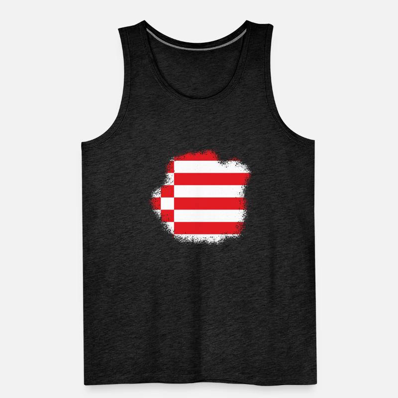 Drapeau de Brême Drapeau de Brême Débardeur bio Premium Homme