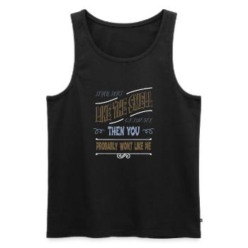 funny quote baseballclothing a diesel mechanic fun - Männer Premium Bio Tank Top - Schwarz - Vorne - AI Model Male 178 light (178cm)
