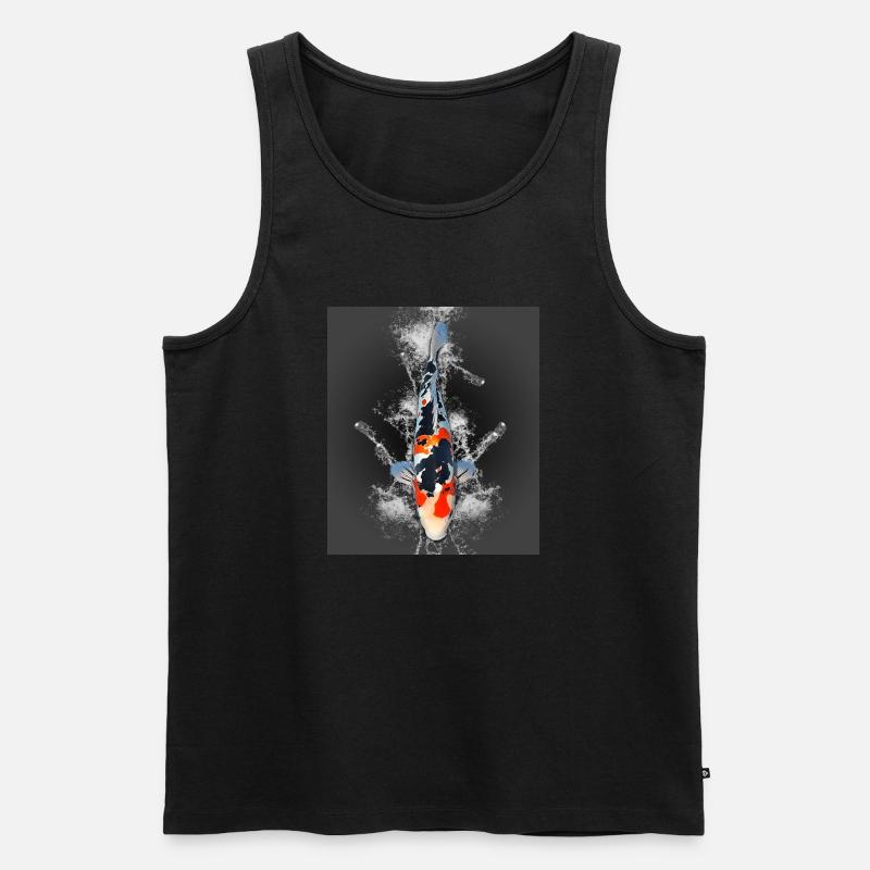 DoitsuShowa - Männer Premium Bio Tank Top - Schwarz