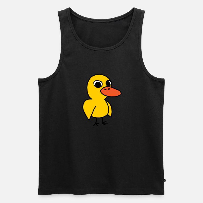 Hast du Trauben? - Männer Premium Bio Tank Top - Schwarz