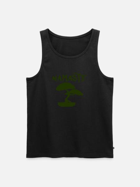 Bonsai Namaste - Men's Premium Organic Tank Top -