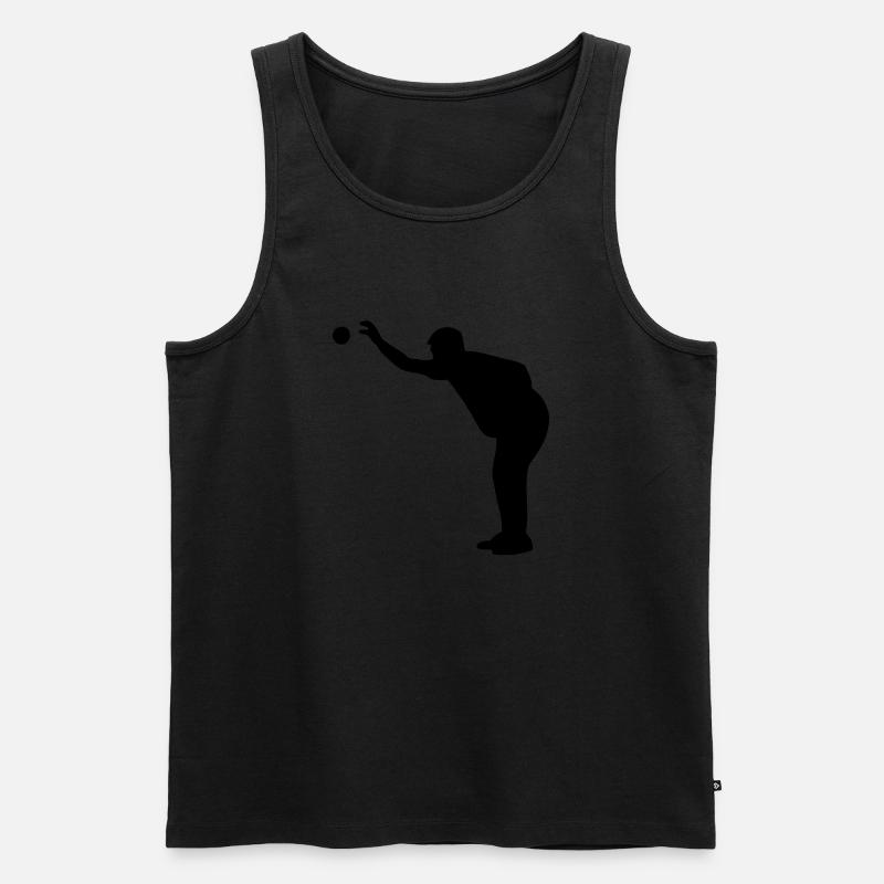 Boule - Männer Premium Bio Tank Top - Schwarz