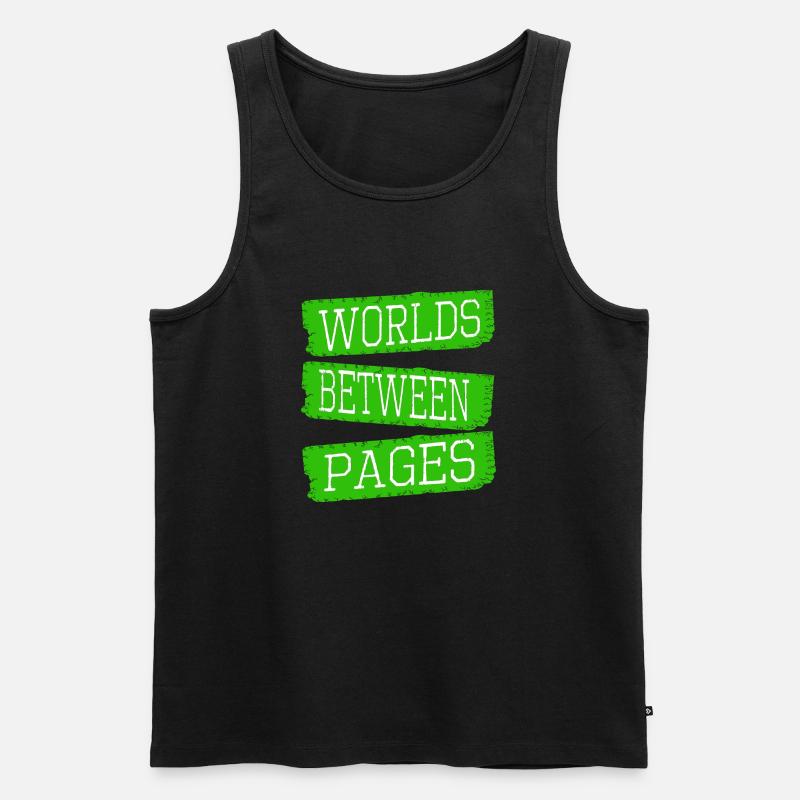 escapism birthday present present idea - Männer Premium Bio Tank Top - Schwarz