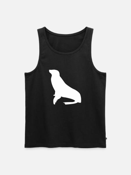 robbe 1 - Männer Premium Bio Tank Top - Schwarz