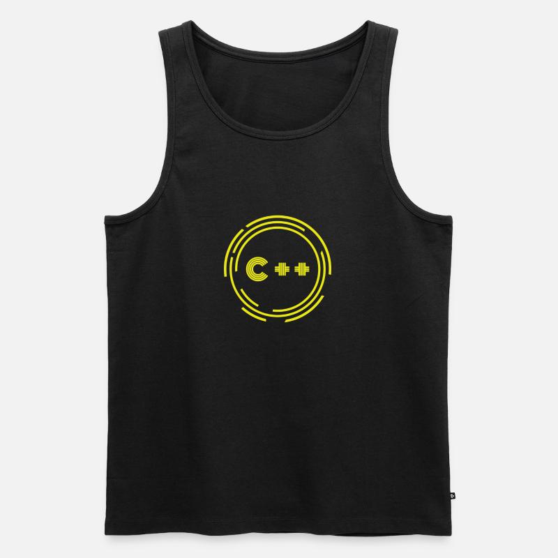 Programmierer - Männer Premium Bio Tank Top - Schwarz