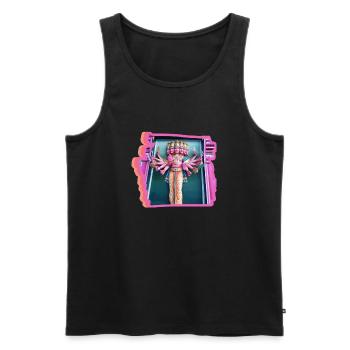 Hindu Gottheit - Männer Premium Bio Tank Top - Schwarz - Vorne - Michal (187cm)