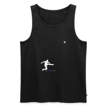 Football Bosnie-Herzégovine Bosna Fudbal - Débardeur bio Premium Homme - noir - Devant - Michal (187cm)