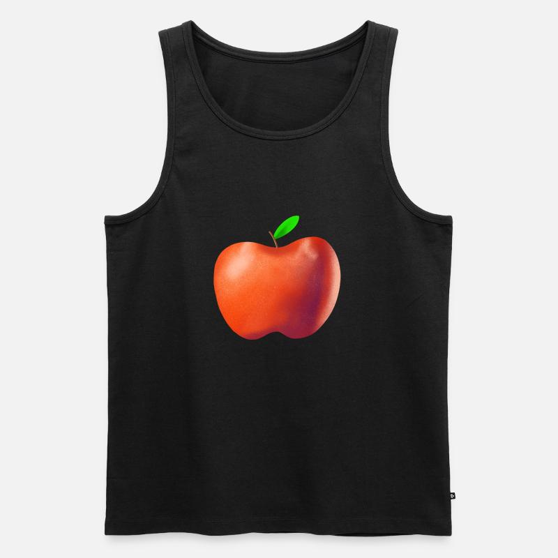 Wunderschöner Apfel - Männer Premium Bio Tank Top - undefined