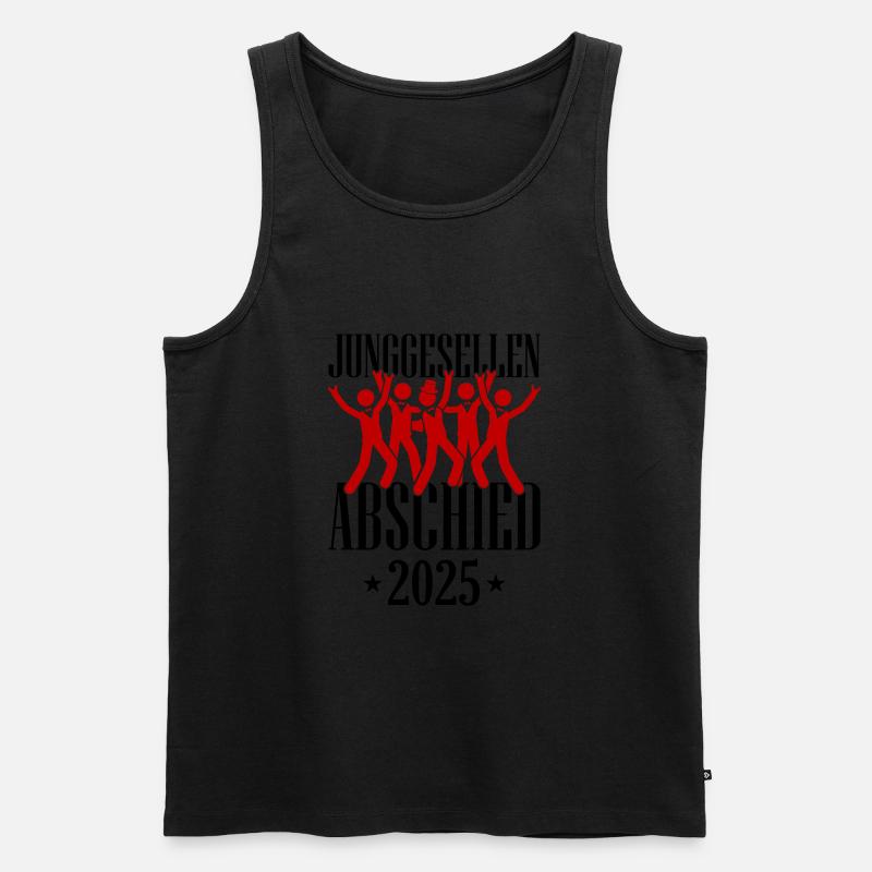 Junggesellenabschied 2025 - Männer Premium Bio Tank Top - undefined