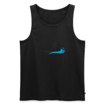 Stand up Paddle Shirt & cadeau SUP Board - Débardeur bio Premium Homme - noir - Devant - Michal (187cm)