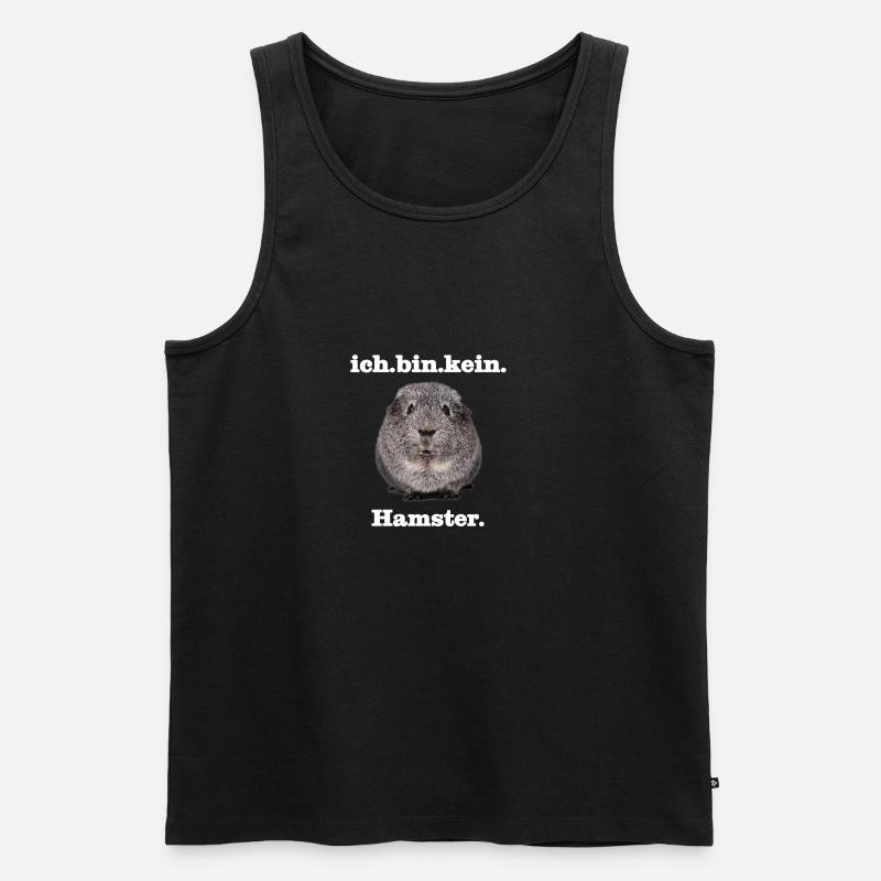 Guinea pig - Men's Premium Organic Tank Top - black