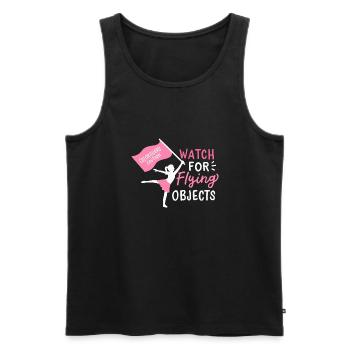 Color Guard - Männer Premium Bio Tank Top - Schwarz - Vorne - AI Model Male 178 light (178cm)