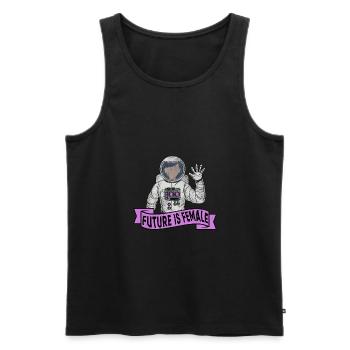 Feminist Feminism Women Empowerment Gender Girls - Men's Premium Organic Tank Top - black - Front - AI Model Male 178 light (178cm)