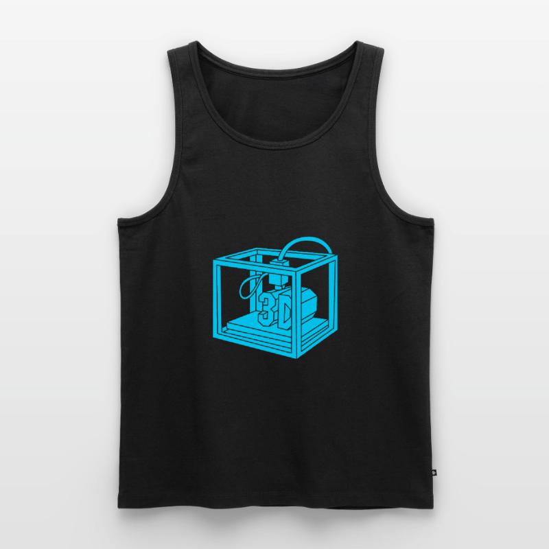 Impression 3D Impression Prototype Débardeur bio Premium Homme