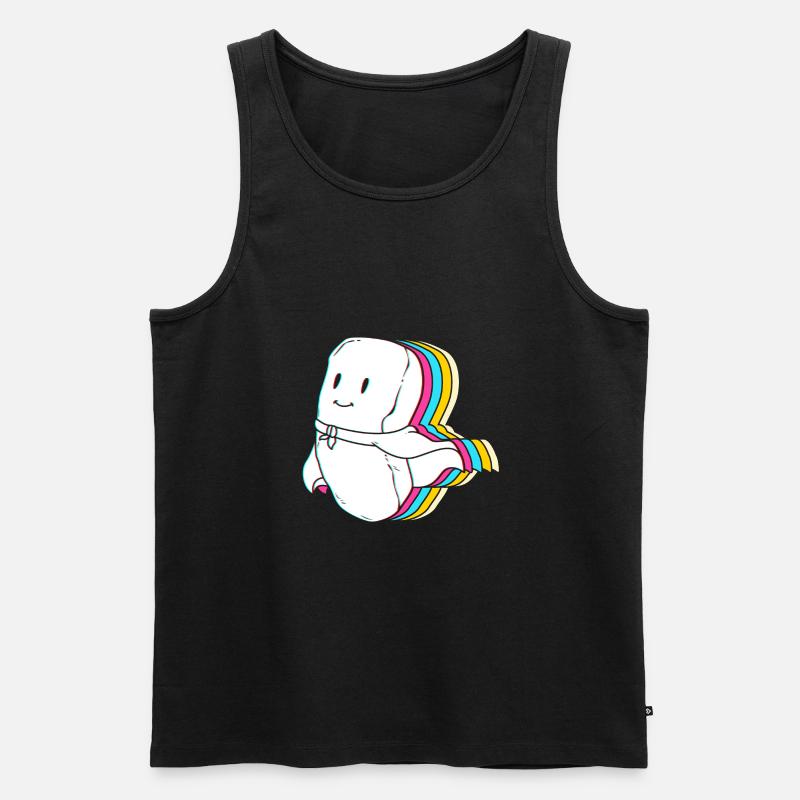 Chicken Nuggets - Männer Premium Bio Tank Top - Schwarz