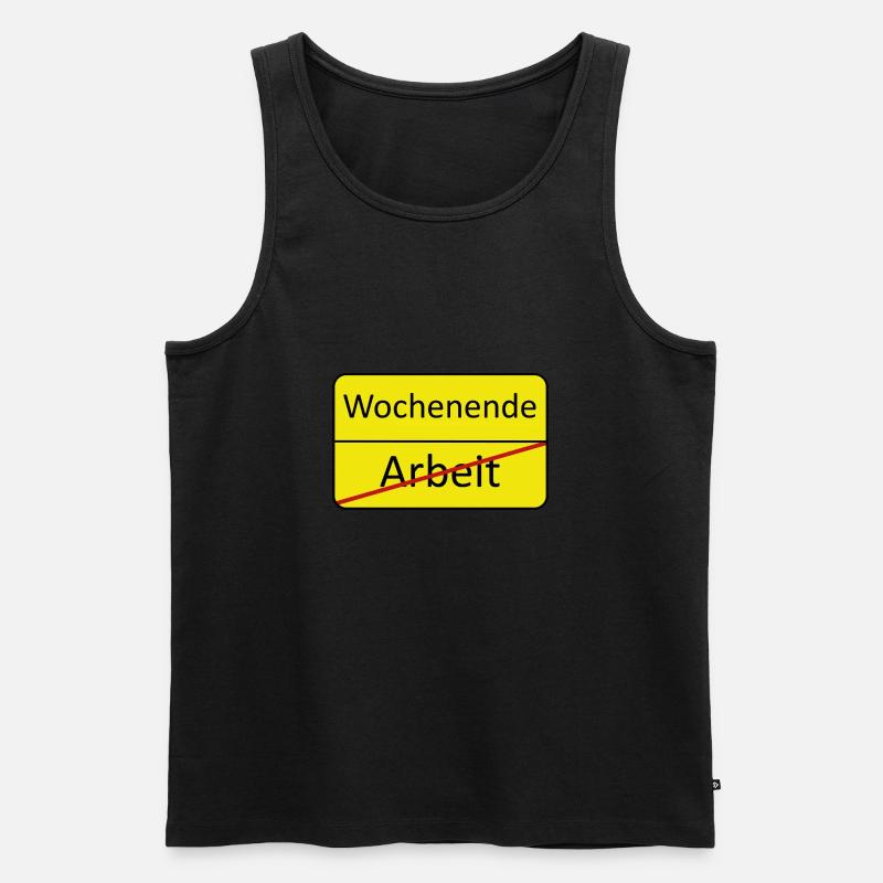 Wochenende - Männer Premium Bio Tank Top - undefined