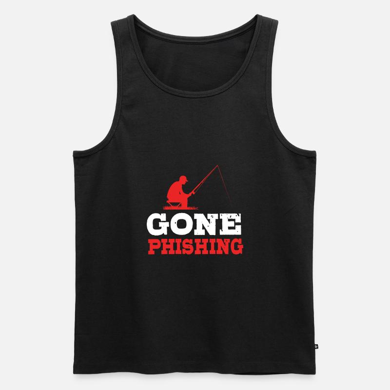 Cybersecurity Cyber Programmer Hacker - Men's Premium Organic Tank Top - black