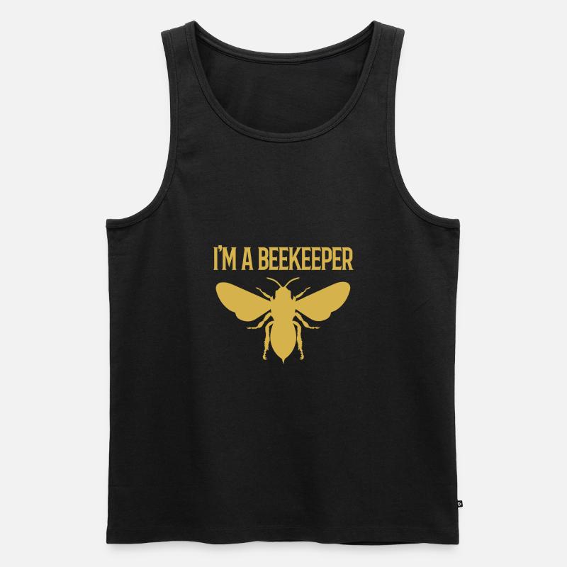 Imker - Männer Premium Bio Tank Top - Schwarz