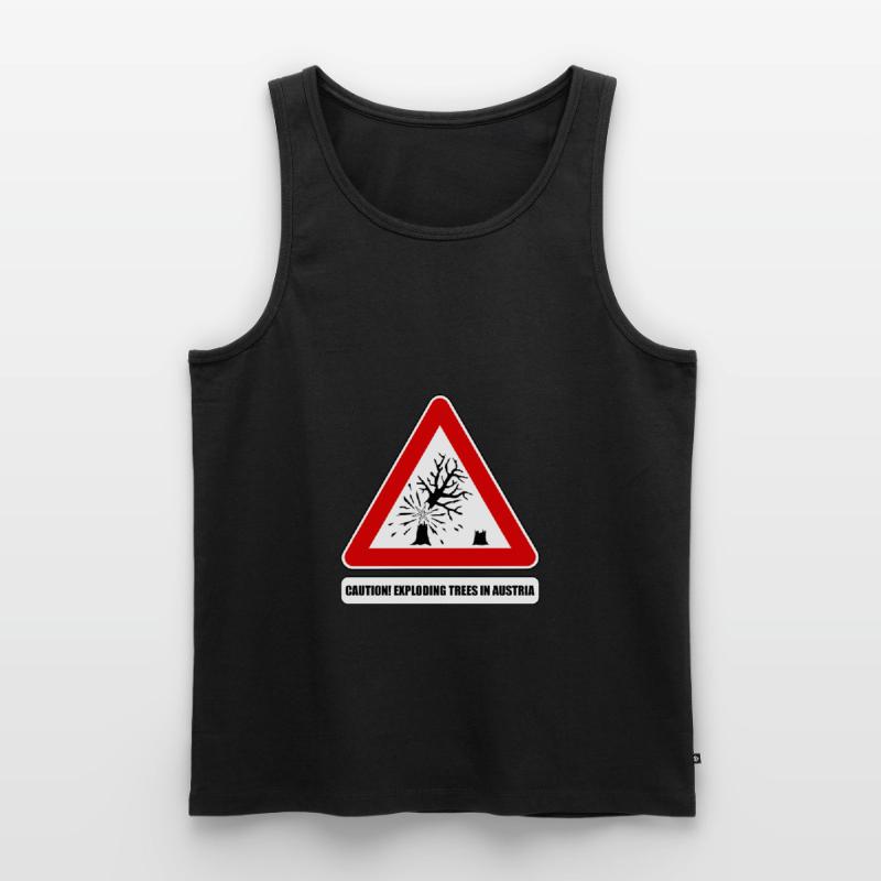 exploding trees,  exploding trees Austria Men's Premium Organic Tank Top