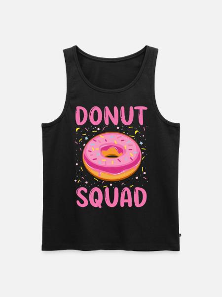 Donut Squad - Men's Premium Organic Tank Top - black
