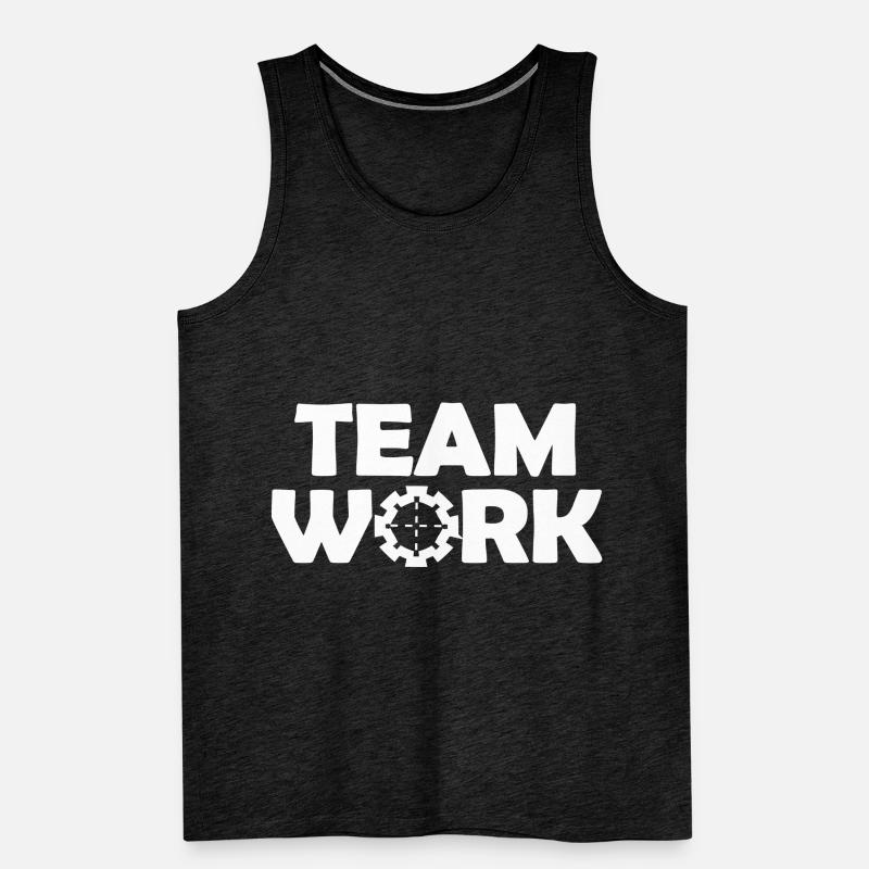 The Groups Work Men's Premium Organic Tank Top