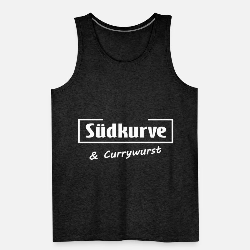 Stadion und Wurst Männer Premium Bio Tank Top
