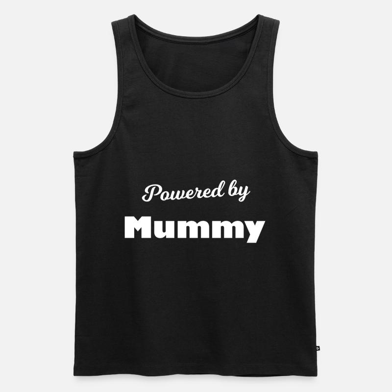 Mamas Liebling - Männer Premium Bio Tank Top - Schwarz