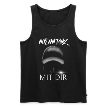 Nur ein Tanz mit dir - Männer Premium Bio Tank Top - Schwarz - Vorne - AI Model Male 178 light (178cm)
