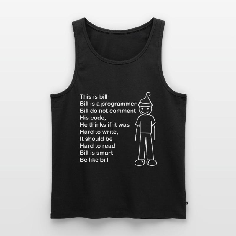 Programmer for Developers Developer Lustiger Men's Premium Organic Tank Top