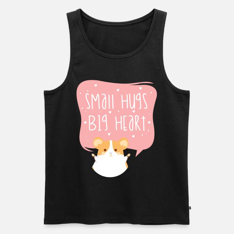 Hamster - Männer Premium Bio Tank Top - Schwarz