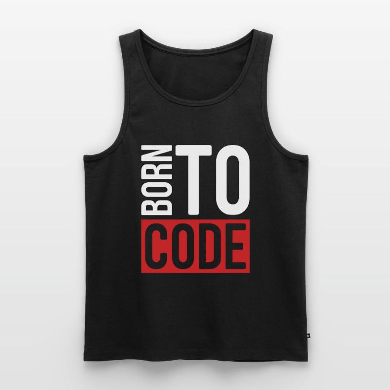 Programmierer Coder Software Entwickler Männer Premium Bio Tank Top