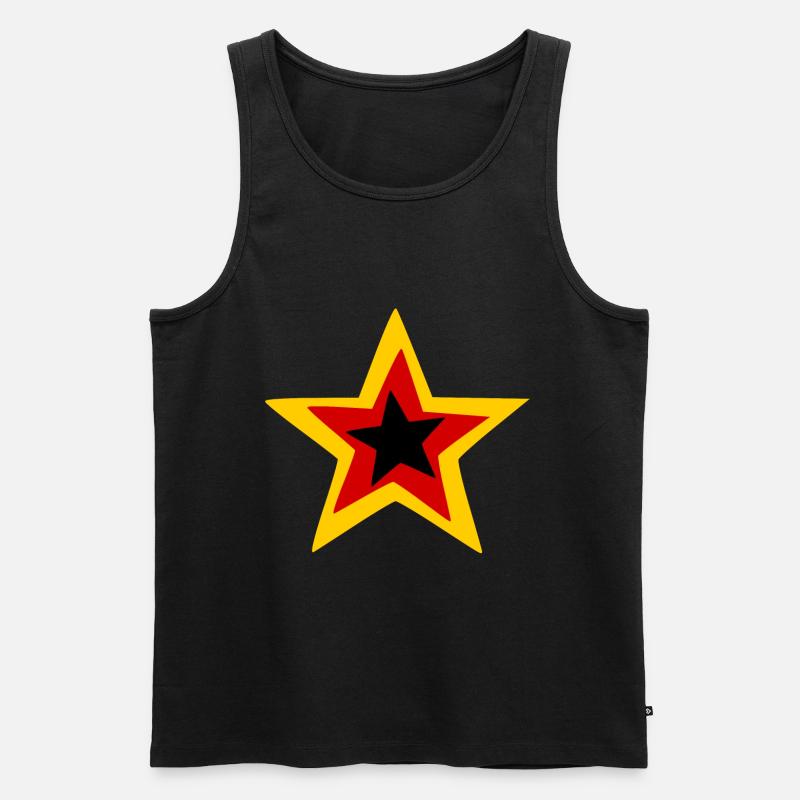 Die Germanen - Männer Premium Bio Tank Top - Schwarz