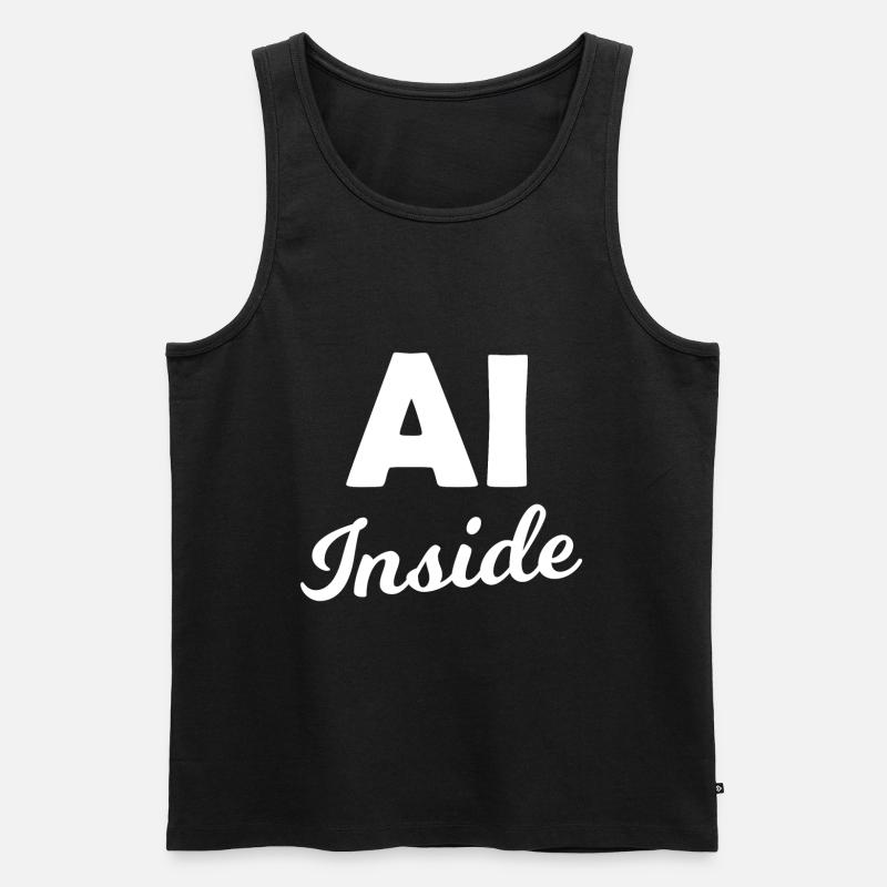 Die Programmierer - Männer Premium Bio Tank Top - Schwarz