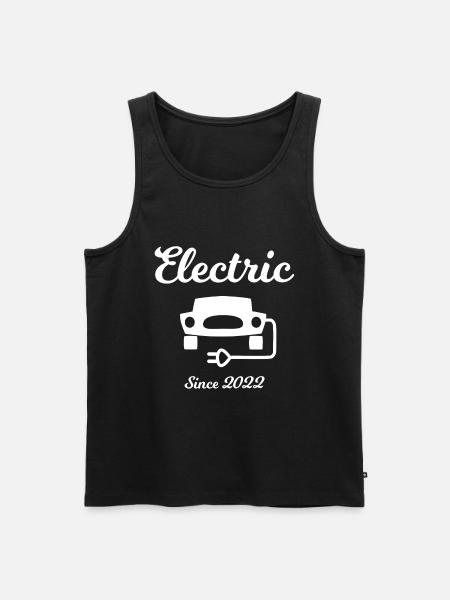 Electric since 2022 - Men's Premium Organic Tank Top - black