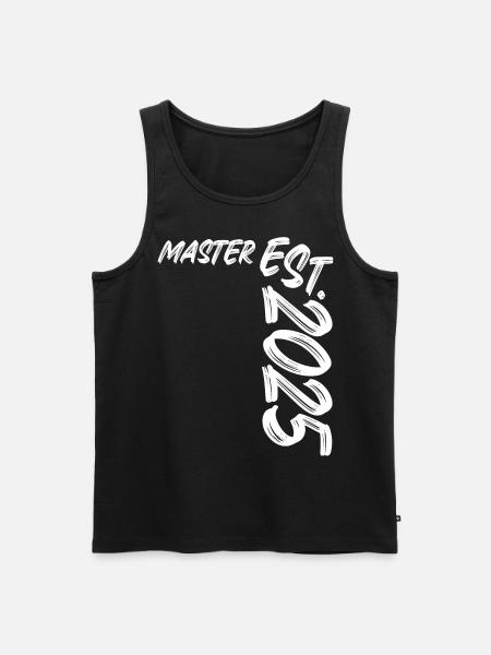 Master Est. 2025 - Men's Premium Organic Tank Top - black