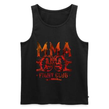 Mma Fight Club - Débardeur bio Premium Homme - noir - Devant - Michal (187cm)
