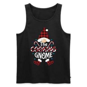 Cook Chefs Christmas Efl Saying Holiday Dinner - Men's Premium Organic Tank Top - black - Front - Michal (187cm)